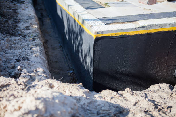 Professional Crawl Space Encapsulation technician working in Woodville, AL